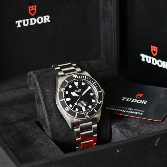 Tudor Pelagos Titanium 2021 500m Dive Watch M25600TN - Full Set - Boxed & Papers