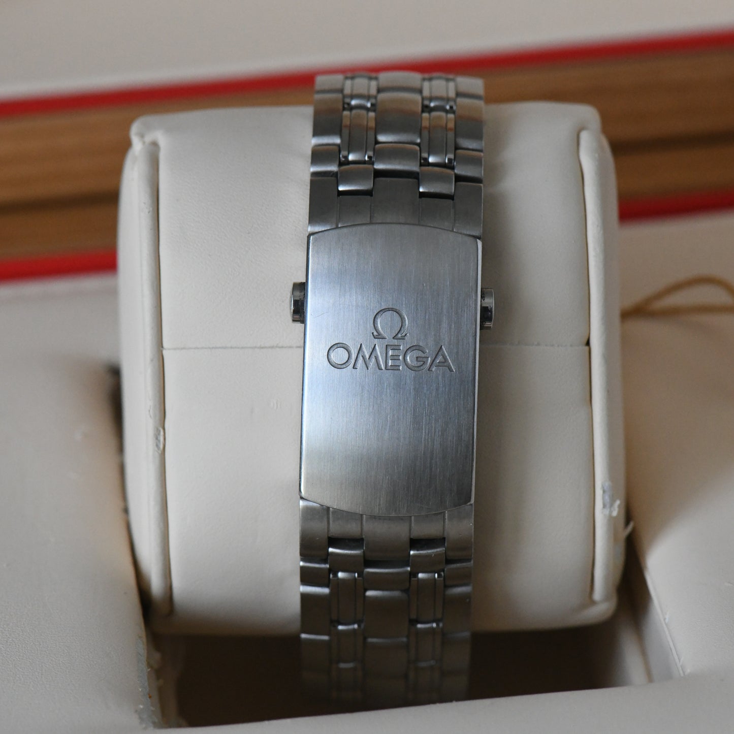 Omega Seamaster Pro 300m Blue Ceramic Bezel Co-Axial 41mm Automatic Watch B&P