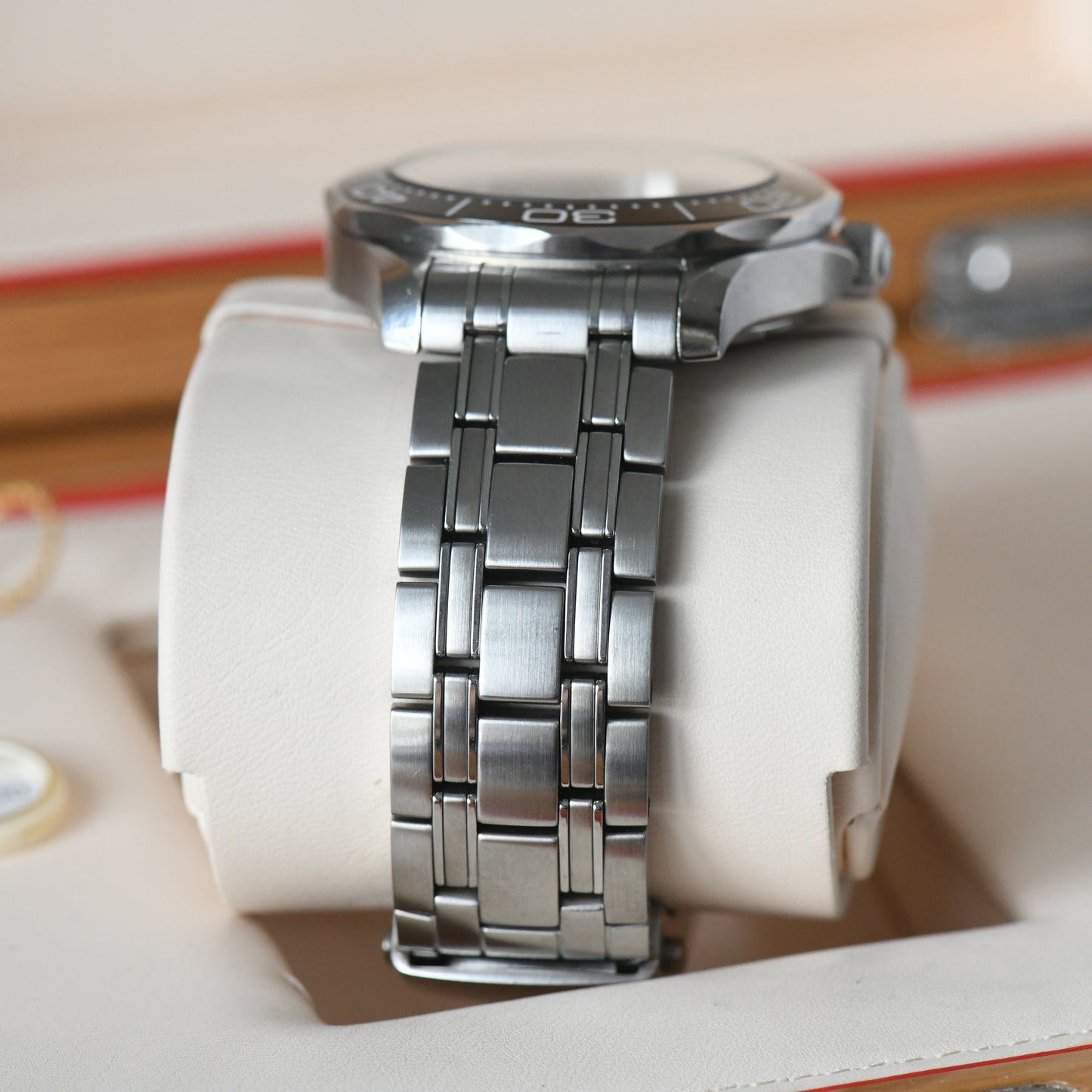 Omega Seamaster 300m Diver Master Chronometer White Dial Watch Box &amp; Papers