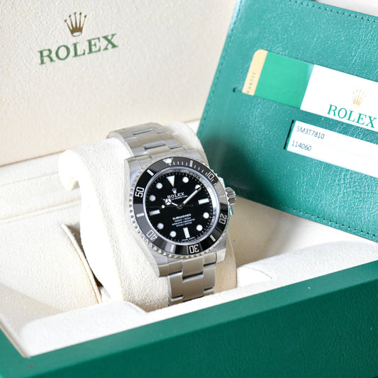 Rolex Submariner 114060 Ceramic Oyster Perpetual 2019 Dive Watch - Box & Papers