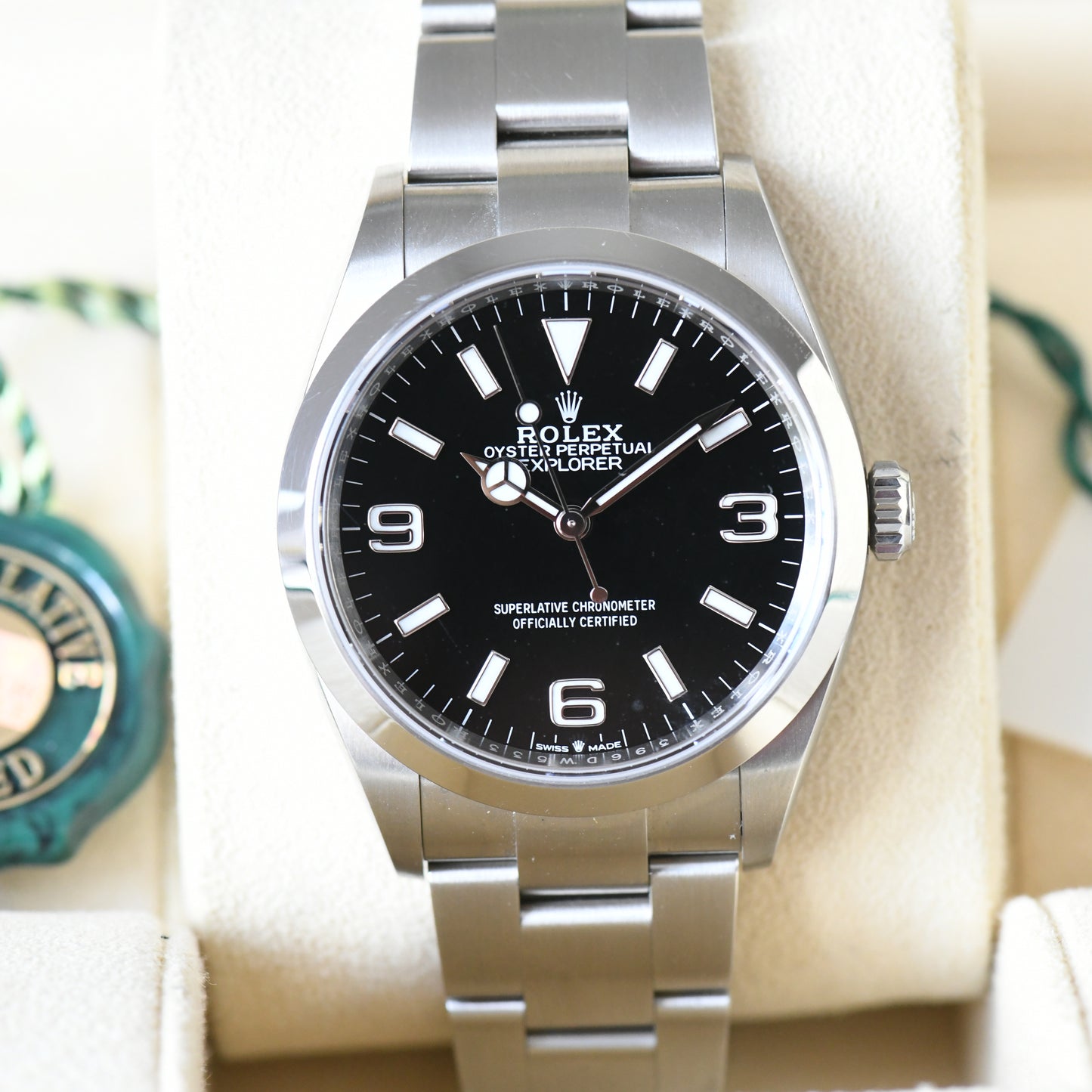 Rolex Explorer 124270 36mm Oyster Perpetual Men's Watch 2021 Boxed &amp; Papers