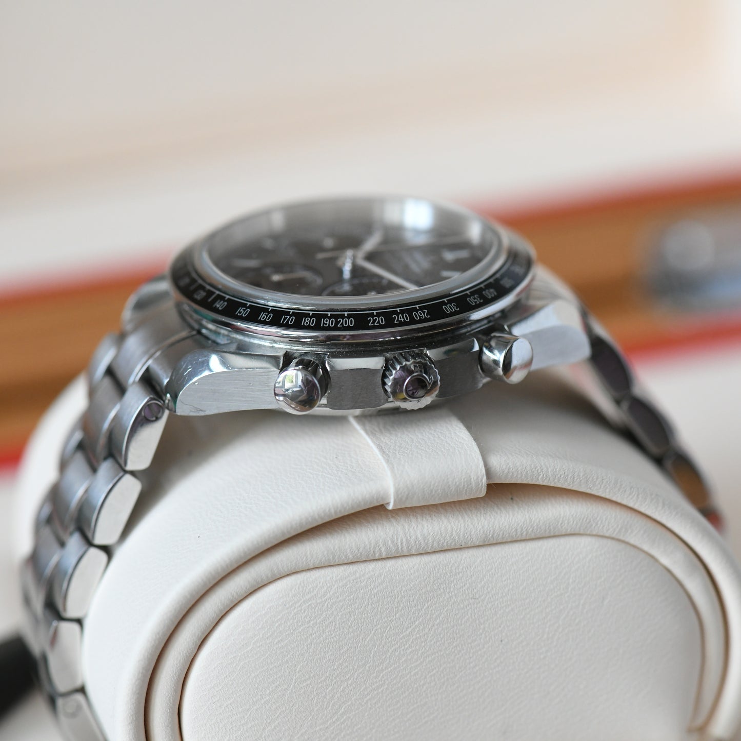 Omega Speedmaster Racing Blue Dial 2017 Co-Axial Chronograph - Box &amp; Papers