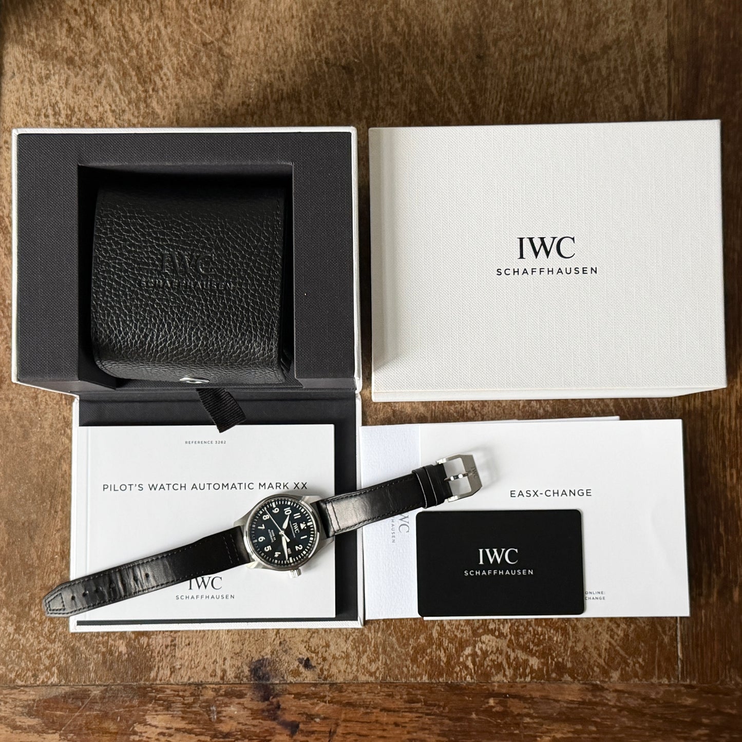 IWC Pilot Mark XX Black Dial IW328201 Men's Watch - 2024 - Boxed & Papers