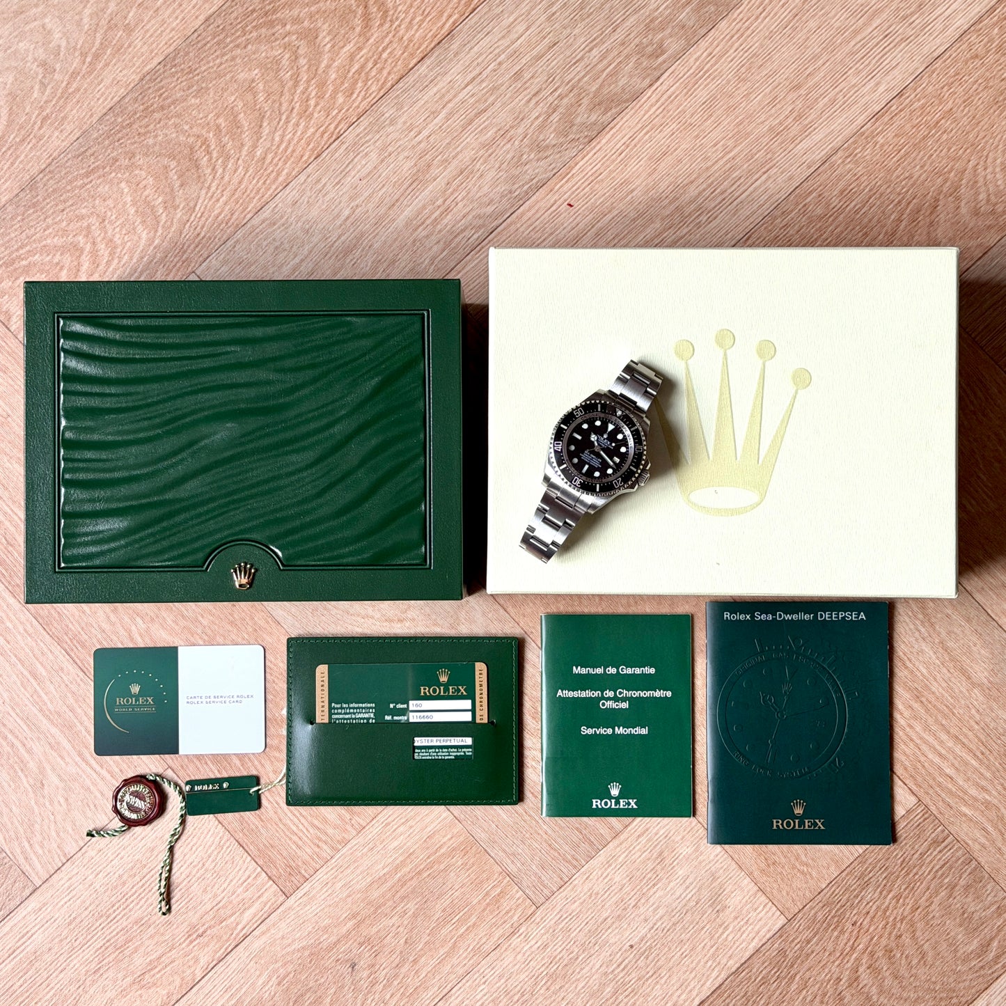 Rolex Sea-Dweller Deepsea 116660 2011 - Rolex Serviced 2024 - Full Box & Papers