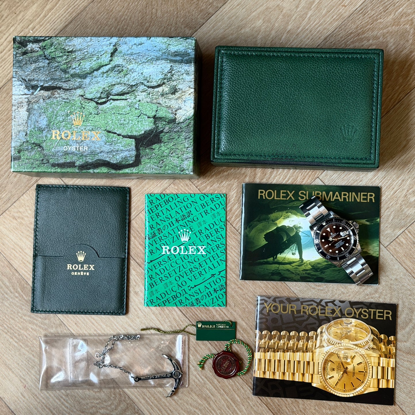 Rolex Submariner Date 16610 Oyster Perpetual 1994 S Serial Dive Watch Boxed Set