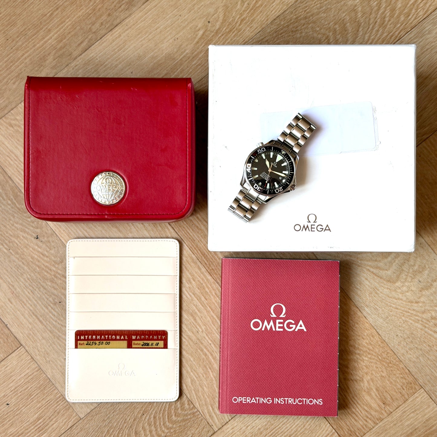Omega Seamaster 300m 41mm Full Size Automatic 2254.50 B&P - Omega Serviced 2026