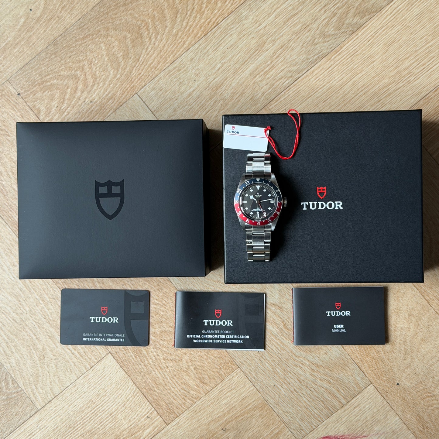 Tudor Black Bay GMT Pepsi Stainless Steel Watch 2024 - 79830 Mint Boxed & Papers