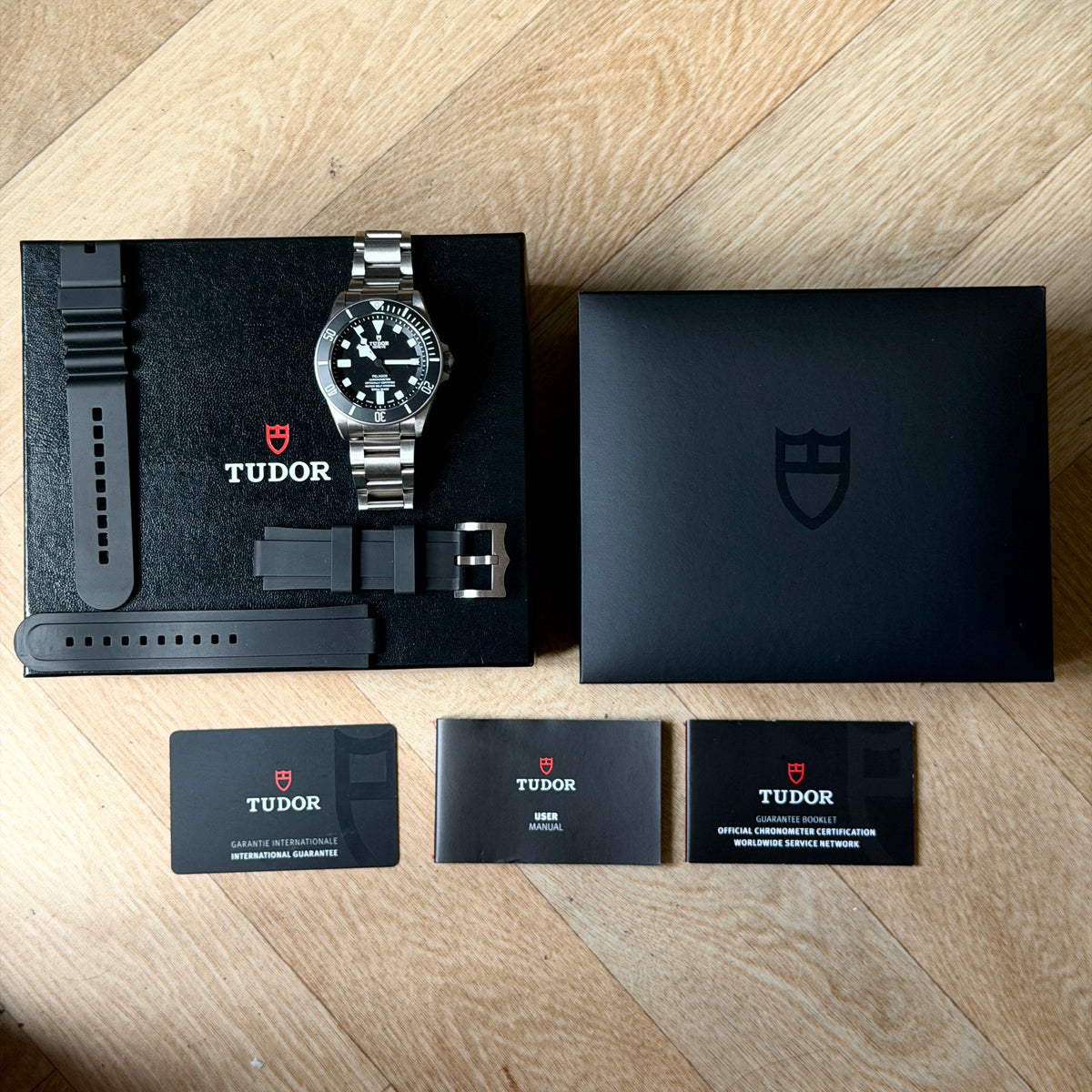 Tudor Pelagos Titanium 2021 500m Dive Watch M25600TN - Full Set - Boxed & Papers
