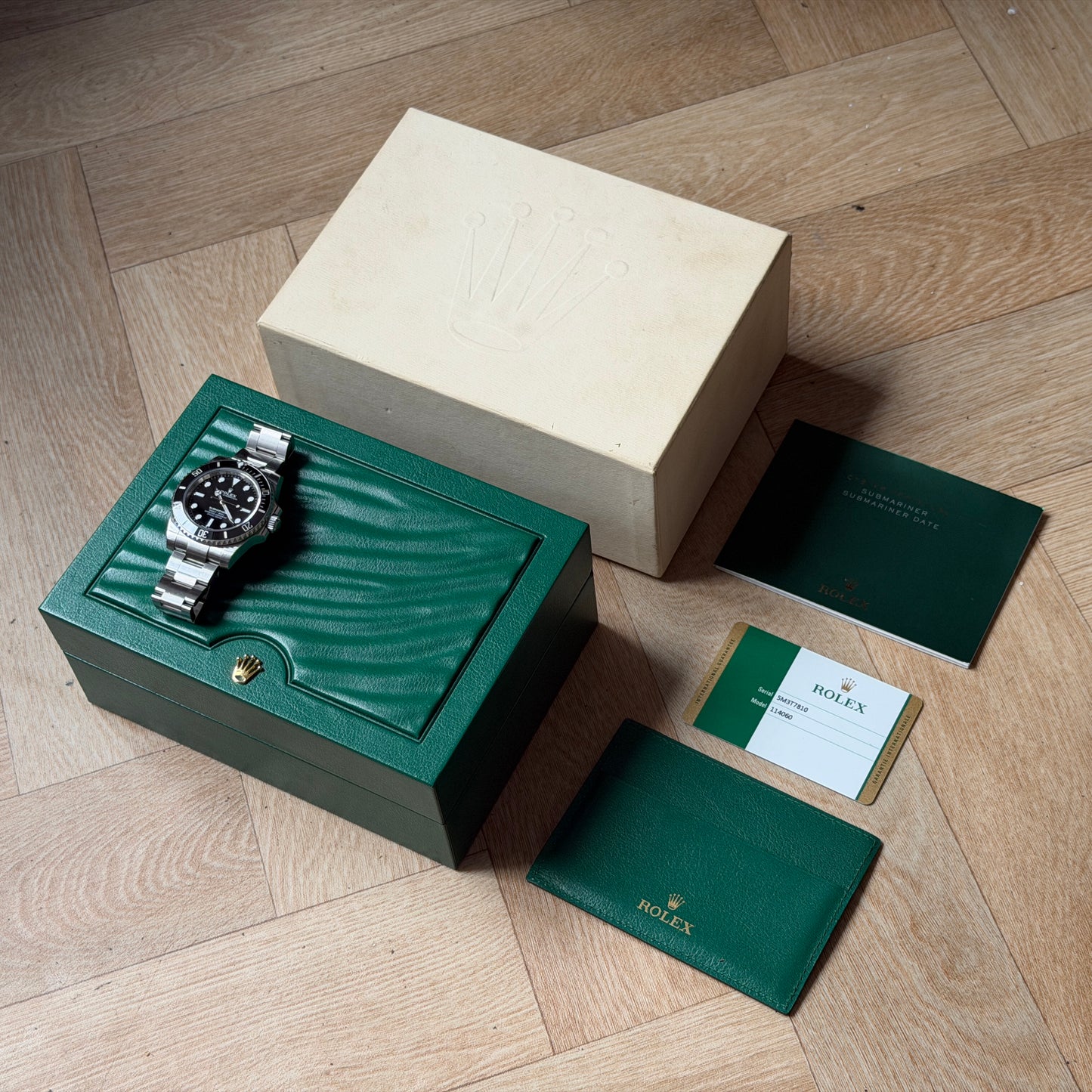 Rolex Submariner 114060 Ceramic Oyster Perpetual 2019 Dive Watch - Box &amp; Papers