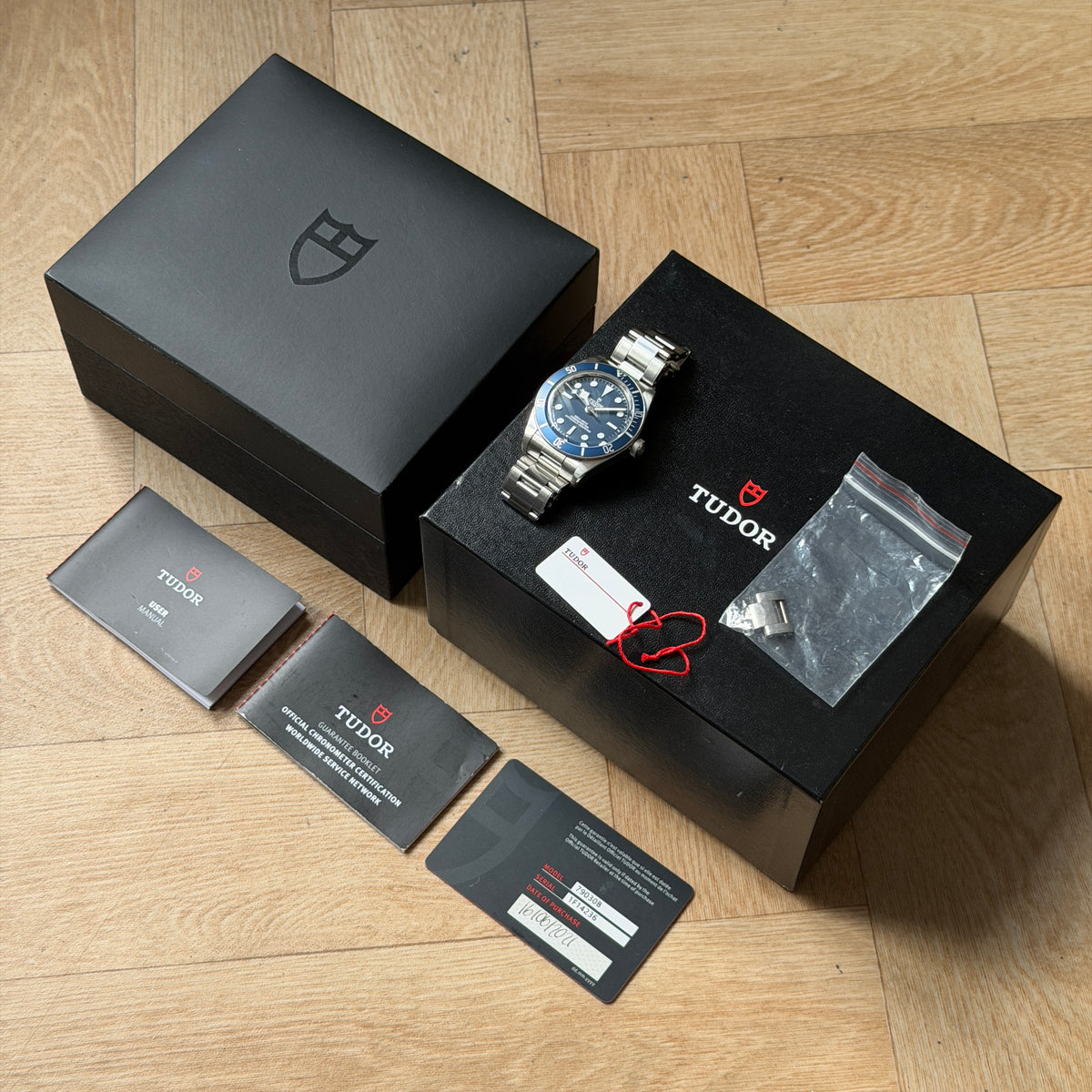 Tudor Black Bay 58 Blue Dial 2021 Full Set Dive Watch- 79030B - Boxed & Papers